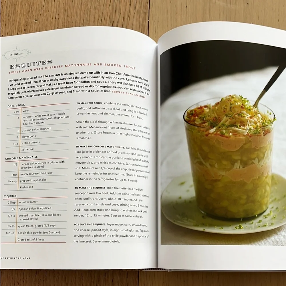 Autographed Cookbook by Jose Garces “The Latin Road Home”